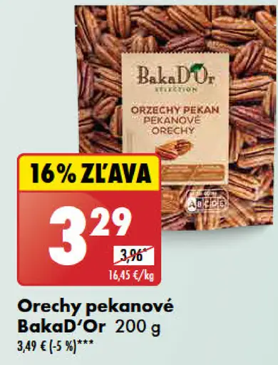 BakaD'Or orechy pekanové