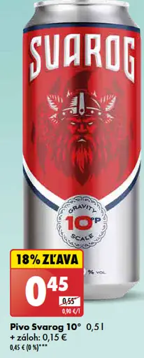 SvaroG 10° plechovka
