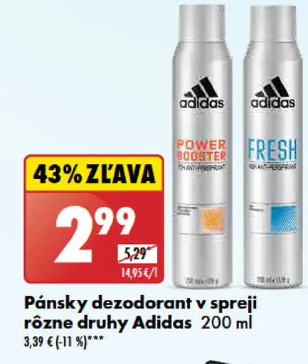 Adidas Pánsky dezodorant v spreji