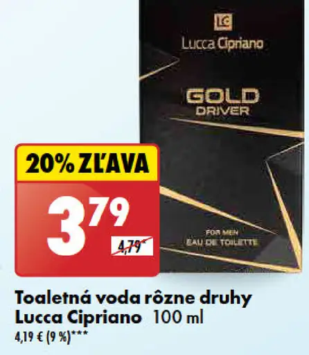 Lucca Cipriano Toaletná voda