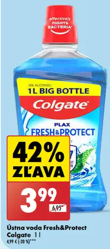 Colgate ústna voda Fresh&Protect