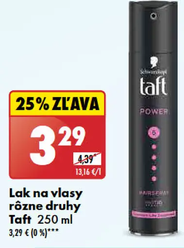 Lak na vlasy Taft