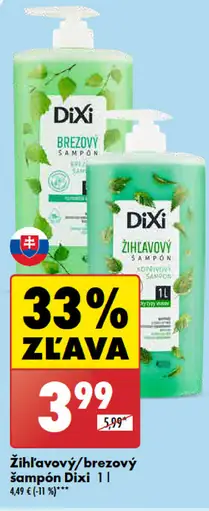 Dixi Žihľavový šampón