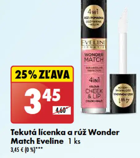 Wonder Match tekutá lícenka a rúž
