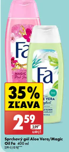 Sprchový gél Aloe Vera/Magic Oil