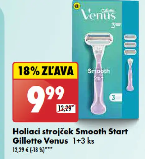 Gillette Venus Holiaci strojček Smooth Start
