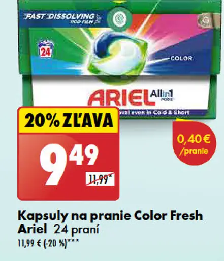 Ariel Kapsuly na pranie Color Fresh