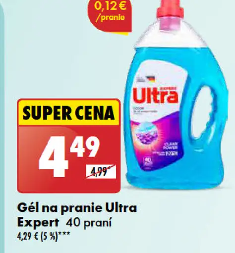 Ultra Expert Gél na pranie All Colors/Black