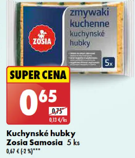 Kuchynské hubky Zosia Samosia