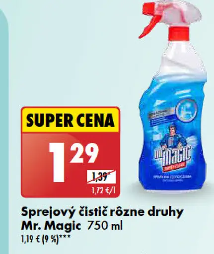 Mr. Magic sprejový čistič
