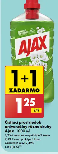 Ajax Čistiaci prostriedok univerzálny