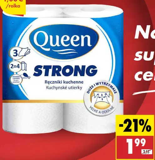 Queen Strong kuchynské utierky
