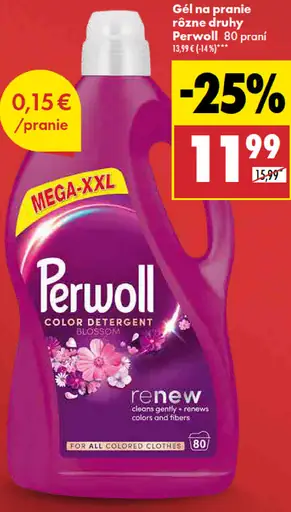 Perwoll Color Detergent Blossom