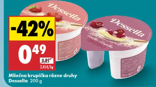 Dessella Mliečna krupička
