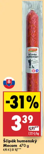 Mecom šípak humenský