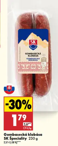 Gombasecká klobása SK špeciality