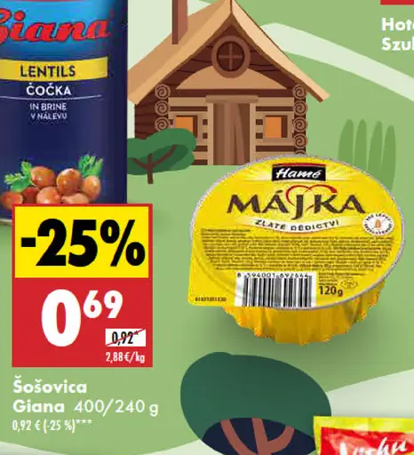 Hamé Májka nátierka