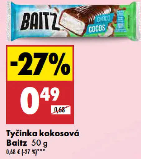 Baitz Tyčinka kokosová