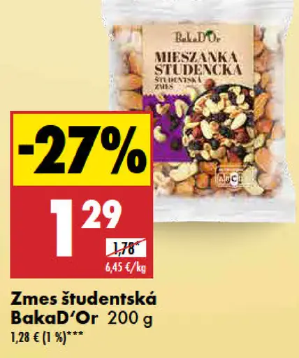 BakaD'Or Zmes študentská