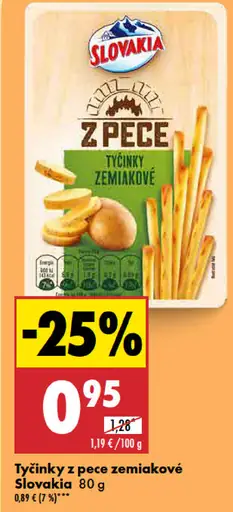 Slovakia Z Pece Tyčinky zemiakové