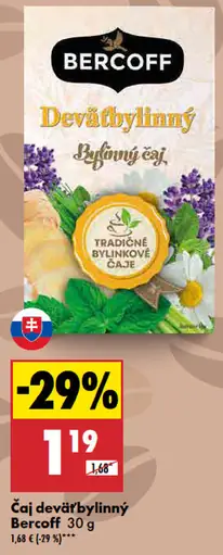 Bercoff Deväťbylinný čaj