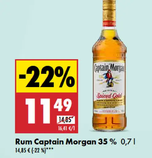 Rum Captain Morgan