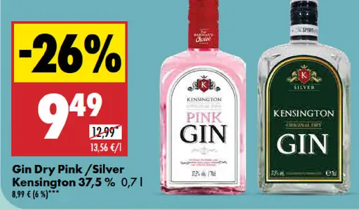 Gin Dry Pink Kensington