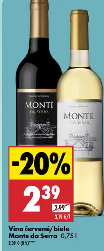 Monte da Serra Vino červené