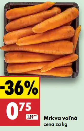 Mrkva voľná