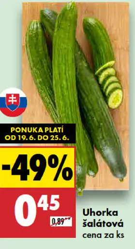 Uhorka šalátová