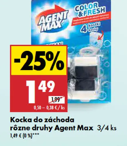 Agent Max Kocka do záchoda