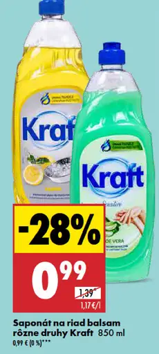 Kraft Saponát na riad Balzam