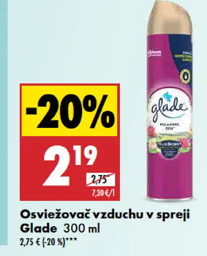 Glade osviežovač vzduchu sprej