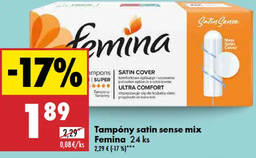 Femina Tampony Satin Sense mix
