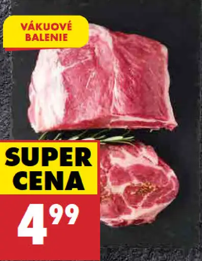 Krajina mäsa Bravčový bôčik bez kosti