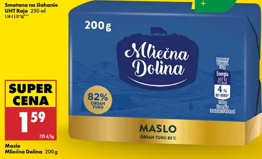 Mliečna Dolina Maslo