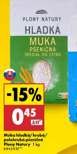 Plony Natury Múka pšeničná hladká