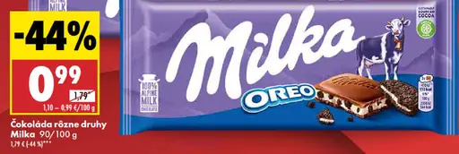 Milka Mliečna čokoláda