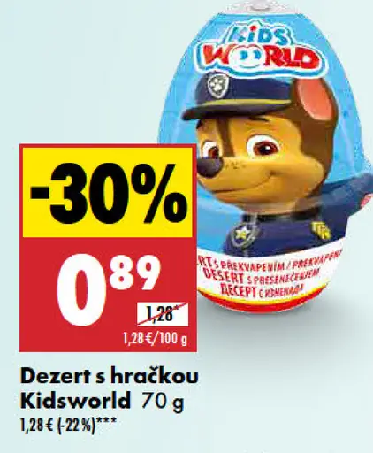 Kidsworld Dezert s hračkou
