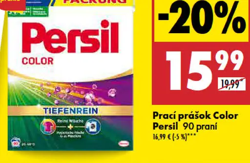 Prací prášok Color Persil