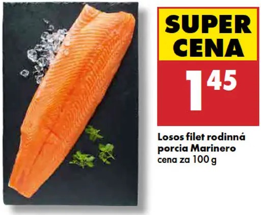 Losos filet rodinná porcia Marinero