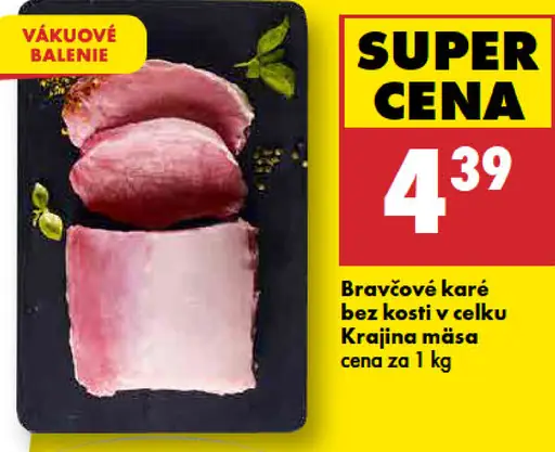 Bravčové karé bez kosti, v celku Krajina mäsa
