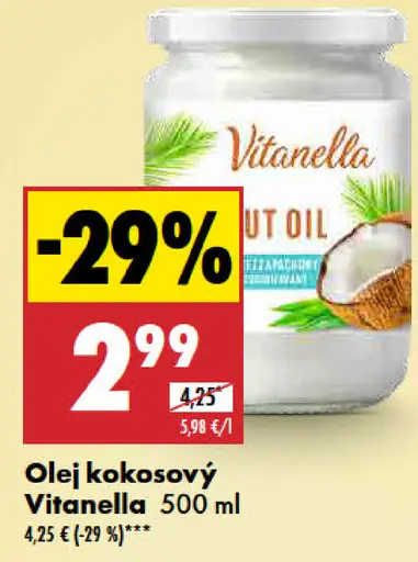 Olej kokosový