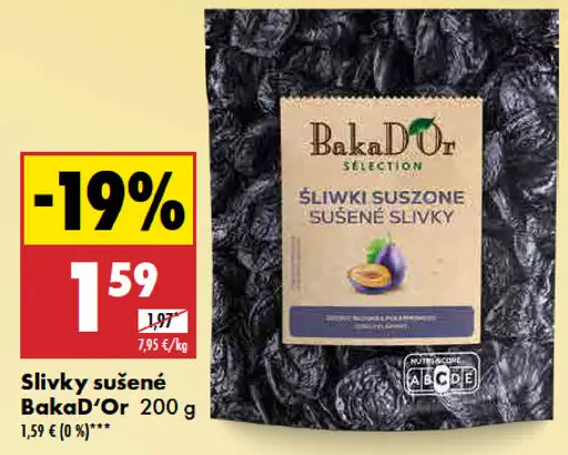 BakaD'Or Sušené slivky