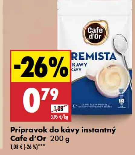 Cafe d’Or Prípravok do kávy instantný
