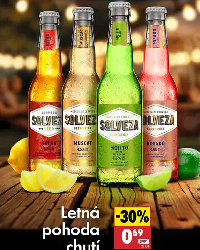 Solveza rôzne druhy