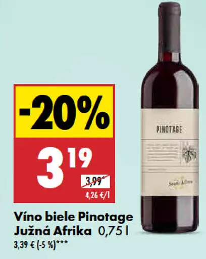 Pinotage Južná Afrika
