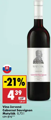 Cabernet Sauvignon Matyšák