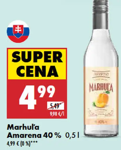 Marhuľa Amarena