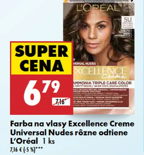 Farba na vlasy Excellence Creme Universal Nudes L’Oréal